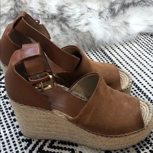 Marc Fisher espadrilles wedges size 8.5